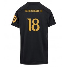 Real Madrid Aurelien Tchouameni #18 Tredje Tröja Dam 2023-24 Korta ärmar